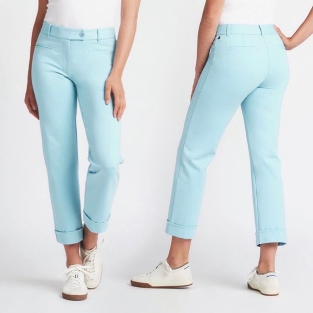 Betabrand Dress Pant Yoga Pants Crop-Lite